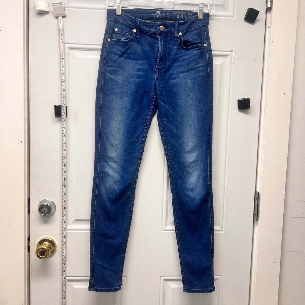 7 For All Man Kind Size 27 Skinny Jeans NOC3926
